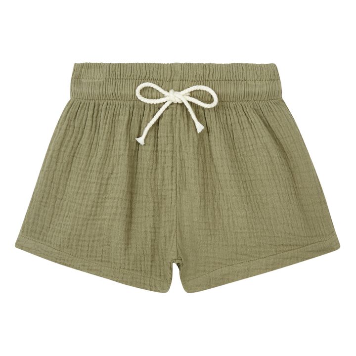 Shorts in cotone organico | Salvia- Immagine del prodotto n°0