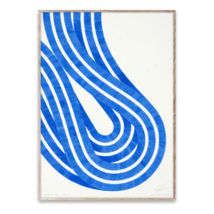 Entropy Blue 02 Poster- Imagen del producto n°0