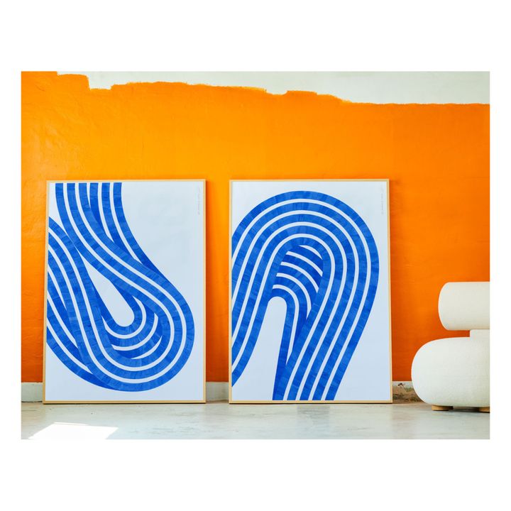 Affiche Entropy Blue 02- Image produit n°1