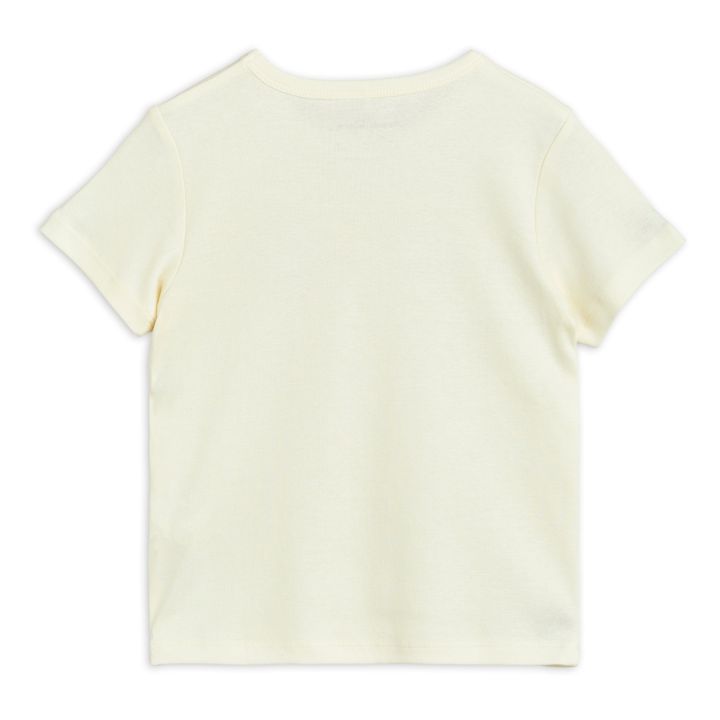 Sun's Up Organic Cotton T-Shirt | Ecru- Immagine del prodotto n°4