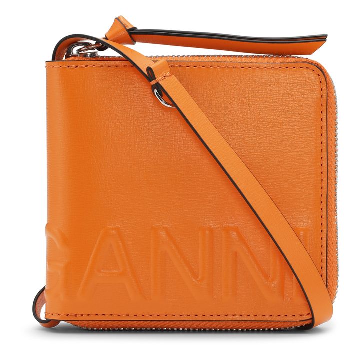 Banner Recycled Leather Purse | Arancione- Immagine del prodotto n°0