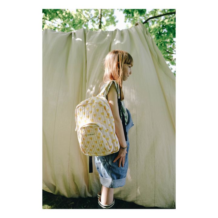 Organic Cotton Backpack | Amarillo- Imagen del producto n°1