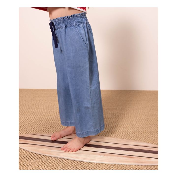 Pantalones amplios vaqueros | Azul- Imagen del producto n°3