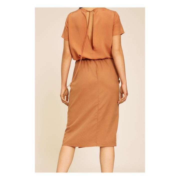 Calina Cotton Voile Skirt | Apricot- Produktbild Nr. 5