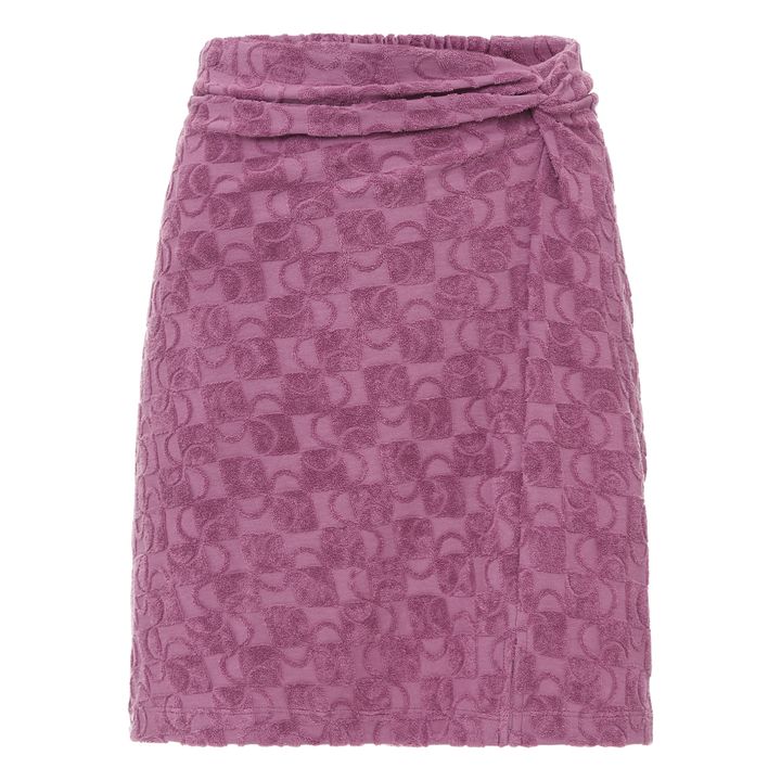 Organic Terry Skirt | Prugna- Immagine del prodotto n°0