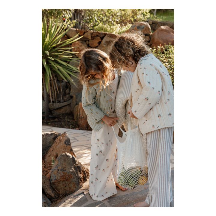 Reversible Printed Jacket | Beige rosado- Imagen del producto n°2