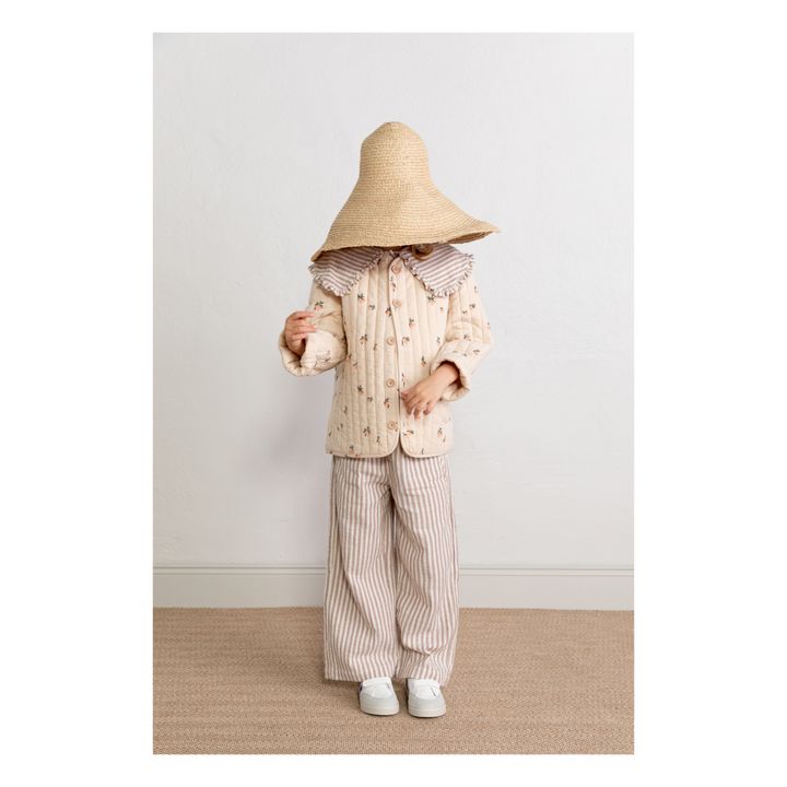 Reversible Printed Jacket | Beige rosado- Imagen del producto n°4