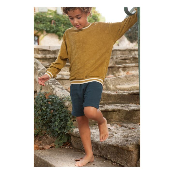 Exclusivité Marlot x Smallable - Sweat Eponge Poppy | Ocre- Image produit n°5