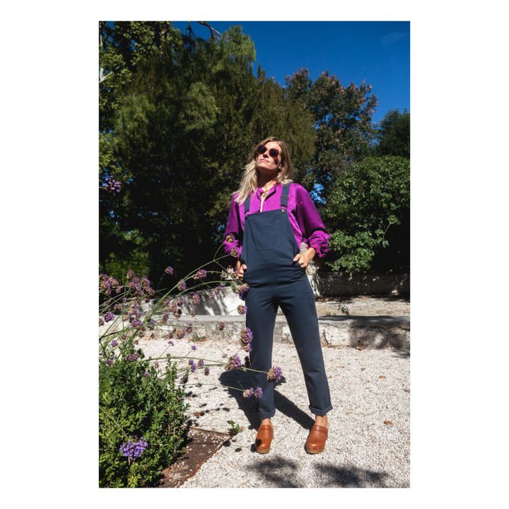 Marlot x Smallable Exclusive - Ida Dungarees - Women’s Collection | Navy- Produktbild Nr. 2