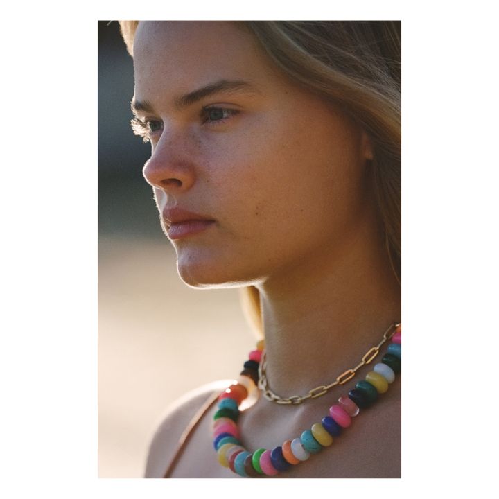 Disco Necklace | Rosa- Immagine del prodotto n°2