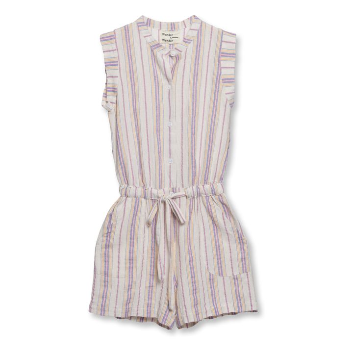 Summer Striped Playsuit | Seidenfarben- Produktbild Nr. 0