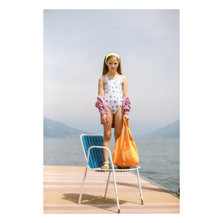 One-Piece Ducks Swimsuit | Seidenfarben- Produktbild Nr. 3