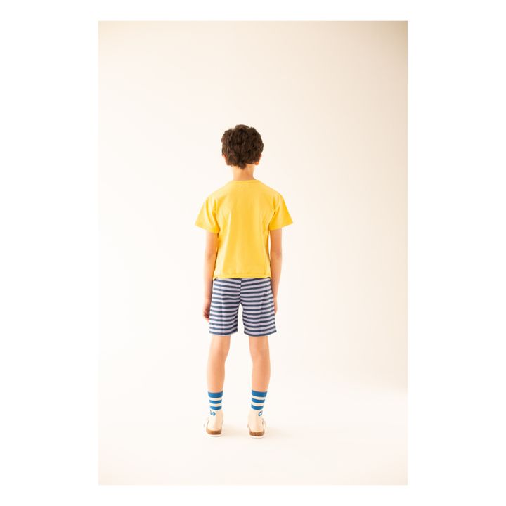 Camiseta Scooter de algodón ecológico | Amarillo- Imagen del producto n°2