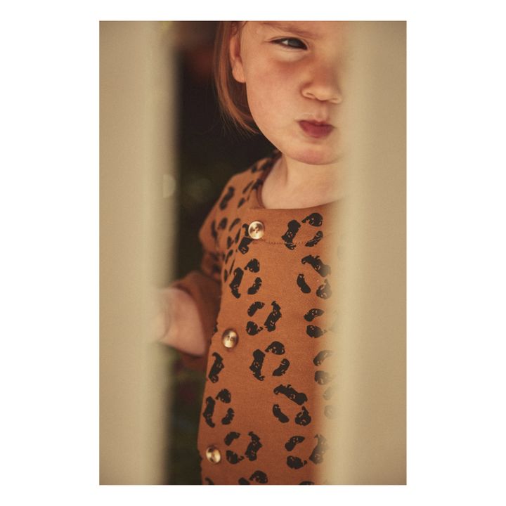 Pijama con estampado de leopardo Meleze | Marrón- Imagen del producto n°3