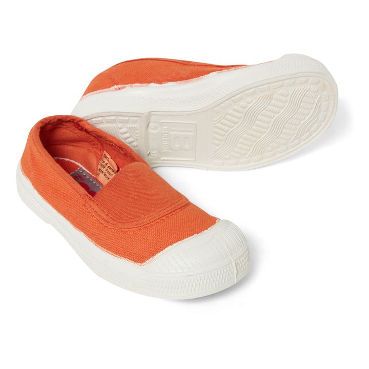 Vegan Elastic Sneakers | Arancione- Immagine del prodotto n°1