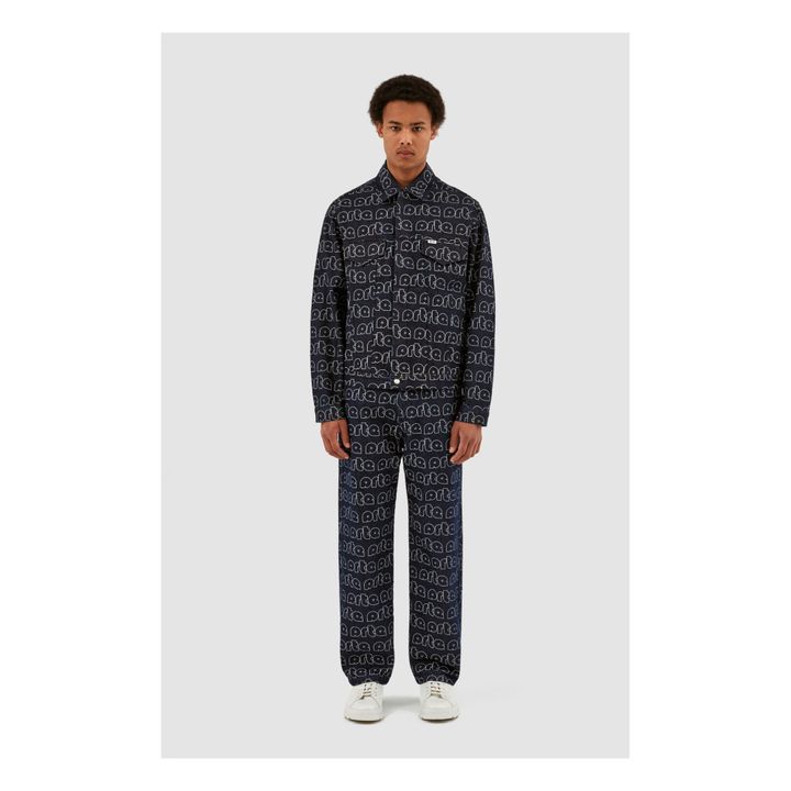 Jackson Allover Logo Jacket | Vaquero Bruto- Imagen del producto n°1