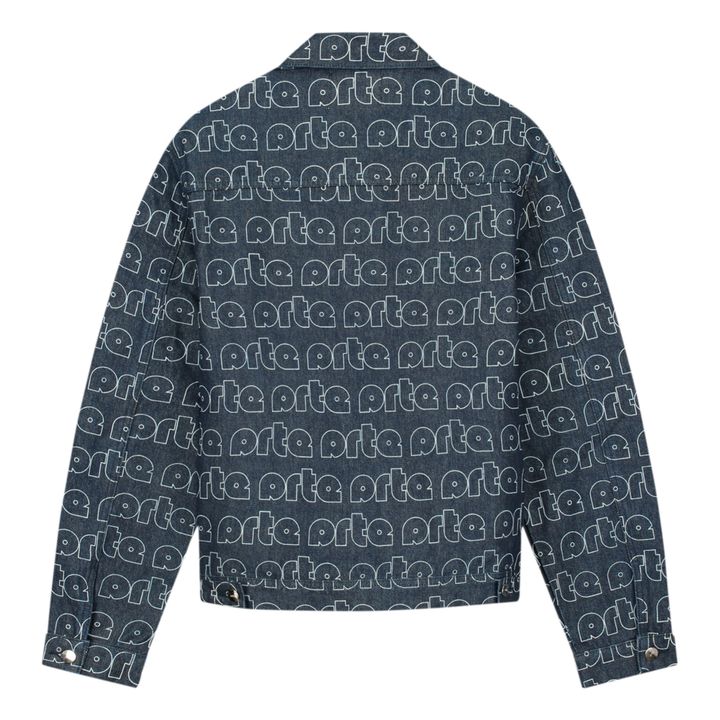 Jackson Allover Logo Jacket | Vaquero Bruto- Imagen del producto n°6