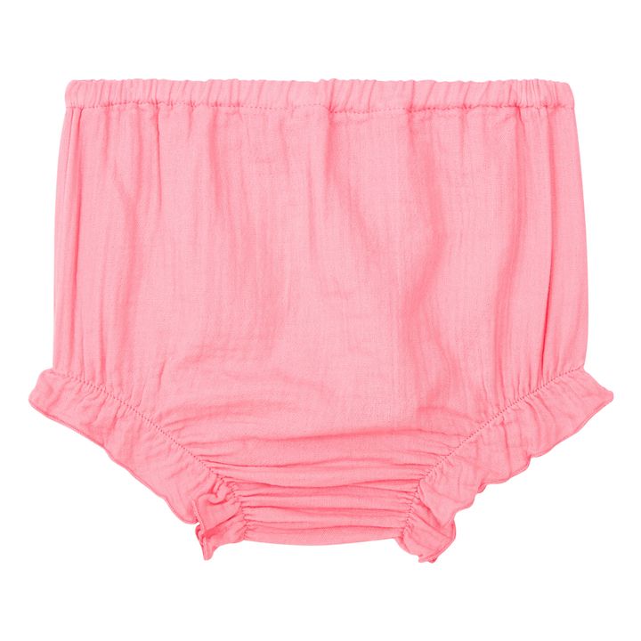 Bloom Cotton Gauze Bloomers | Rosa- Produktbild Nr. 0