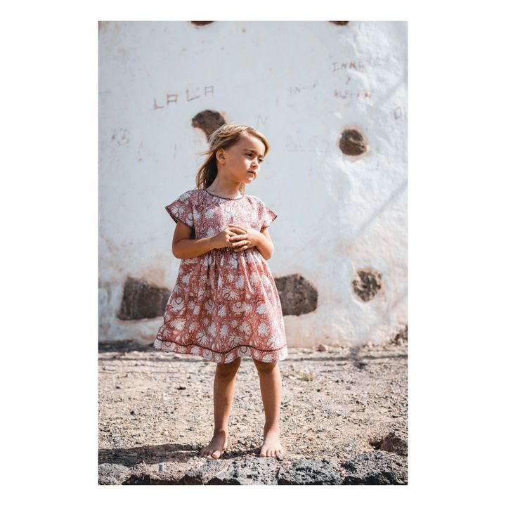 Florence Dress | Rosa antico- Immagine del prodotto n°1