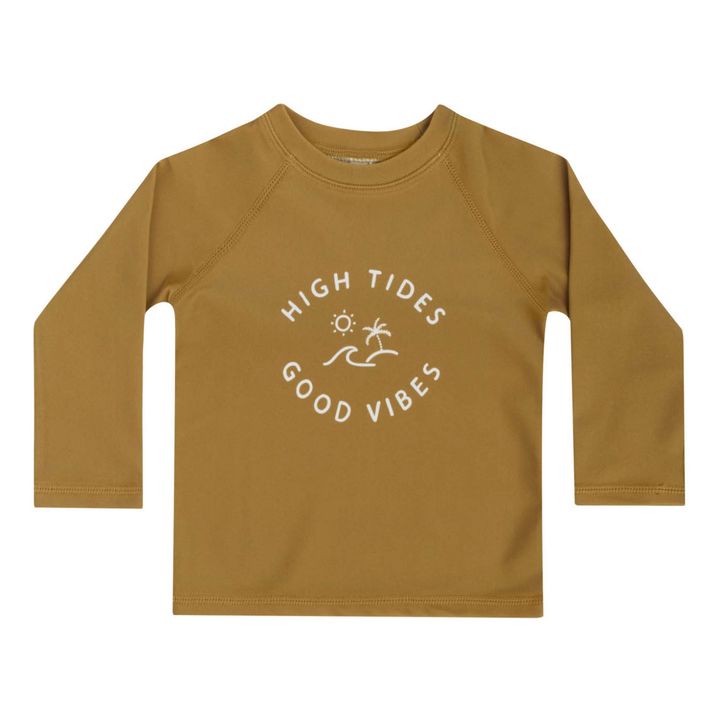 T-Shirt Anti-UV Good Vibes | Ocker- Produktbild Nr. 0