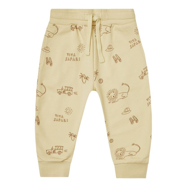Terry Safari Joggers | Giallo chiaro- Immagine del prodotto n°0