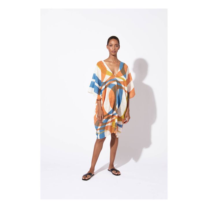 Elia Mirage Dress | Arancione- Immagine del prodotto n°1