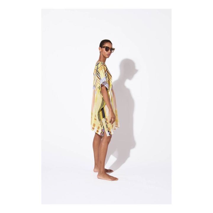 Elia Arrhythmic Dress | Giallo- Immagine del prodotto n°1