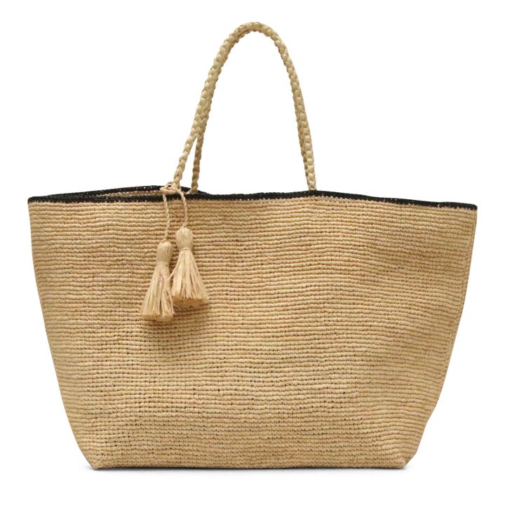 Cabas Rose Marie Grand | Naturel- Image produit n°0