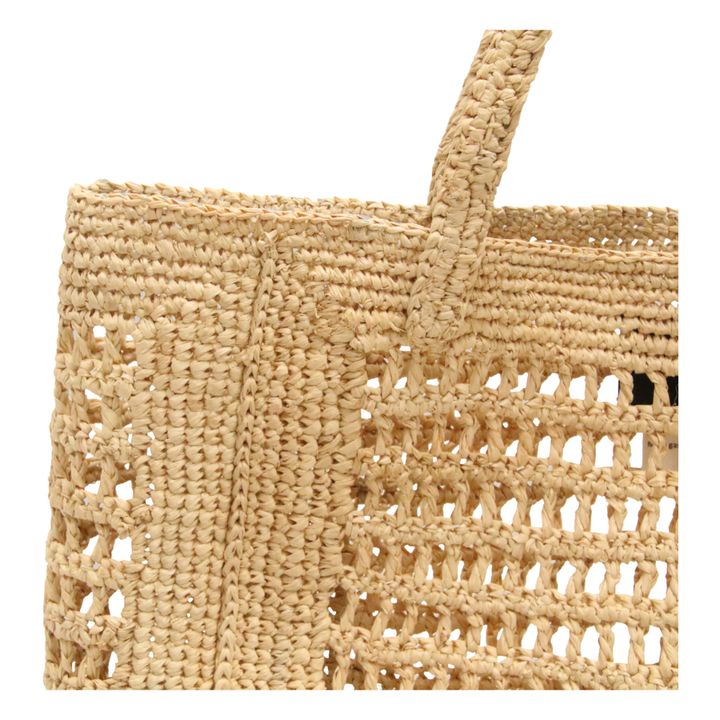 Annabelle Vertical Tote Bag | Natural- Imagen del producto n°2