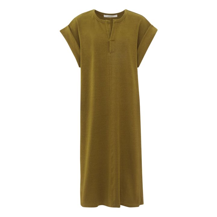 Kleid Heras Bio-Baumwolle | Grünolive- Produktbild Nr. 0