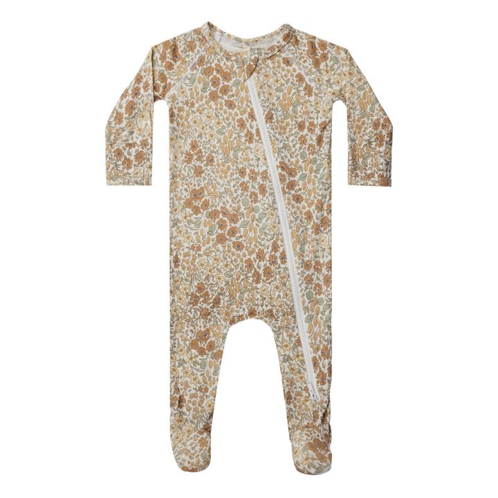 Pijama de flores | Camel- Imagen del producto n°0