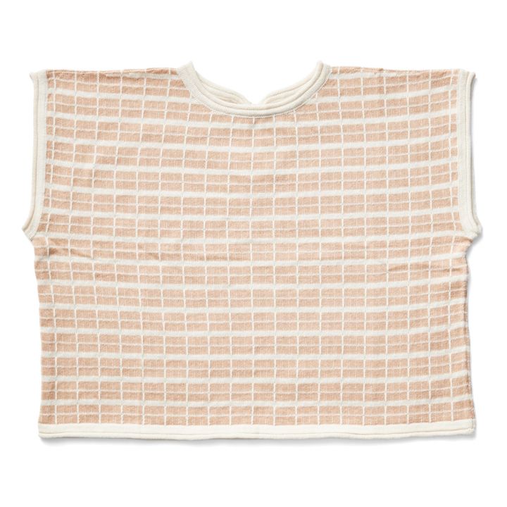 Stricktop aus Bio-Pima-Baumwolle Iris | Pfirsichfarben- Produktbild Nr. 0