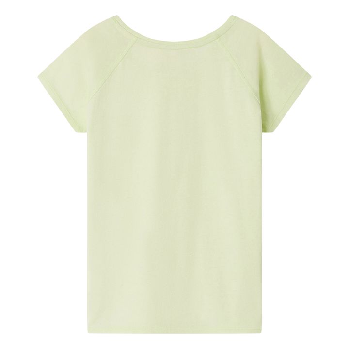 Asmae Embroidered T-Shirt | Wassergrün- Produktbild Nr. 3