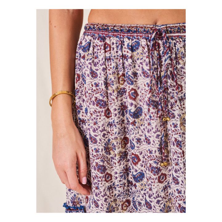 Rosa Maxi Skirt | Viola- Immagine del prodotto n°3