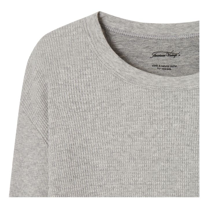Long Sleeve Boule T-Shirt | Gris Jaspeado- Imagen del producto n°3