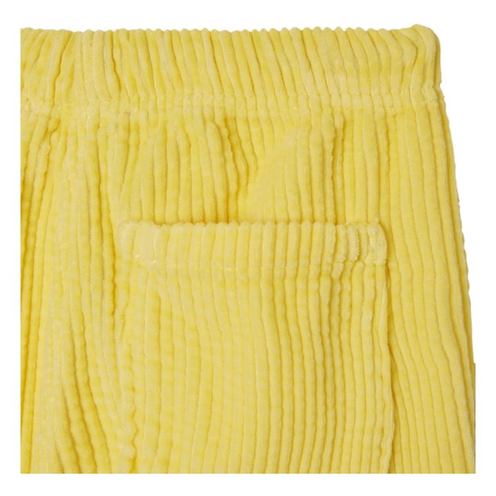 Pantalon Uni Coton Bio | Jaune- Image produit n°1