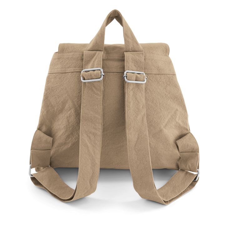 Georges Recycled Cotton Backpack | Nude Beige- Produktbild Nr. 4