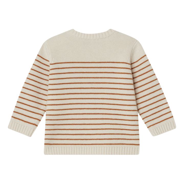 Aleksi Striped Sweater | Seidenfarben- Produktbild Nr. 2