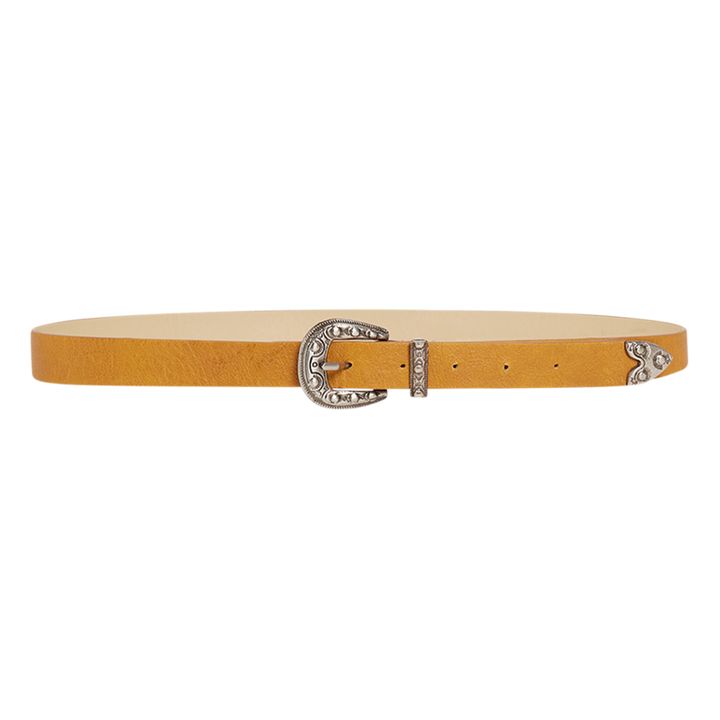 Cowboy Leather Belt | Kamelbraun- Produktbild Nr. 0