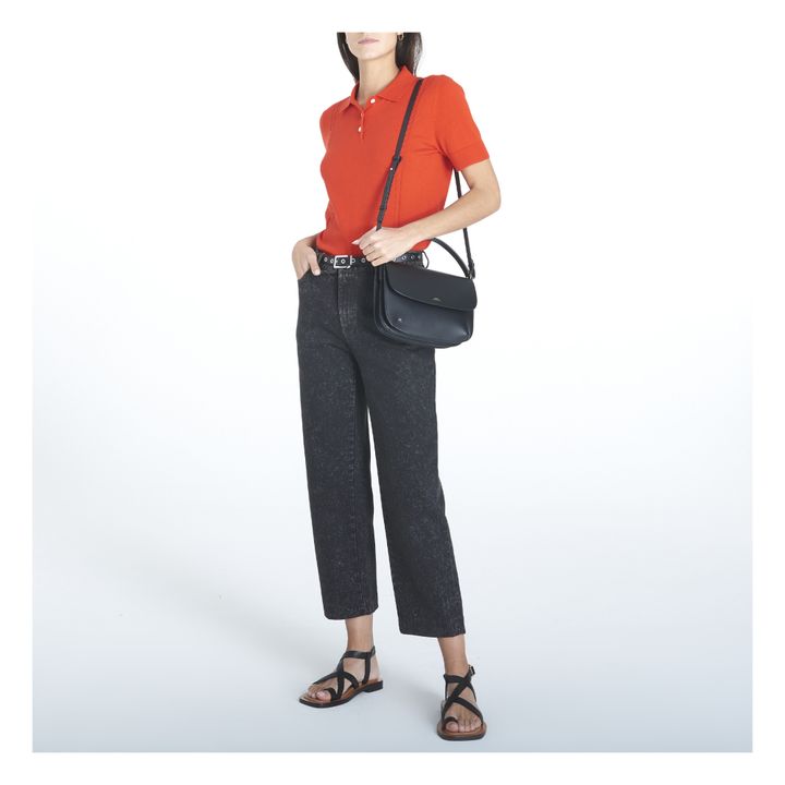 Jeans New Sailor Bio-Baumwolle | Washed Black- Produktbild Nr. 1