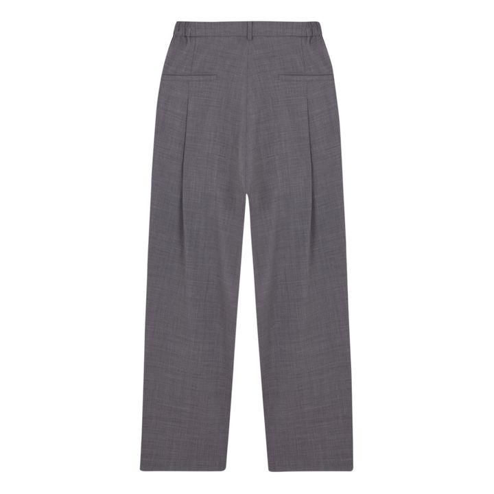 New Age Tailored Wool Pants | Grigio- Immagine del prodotto n°7