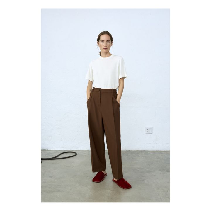 New Age Tailored Wool Pants | Rame- Immagine del prodotto n°1