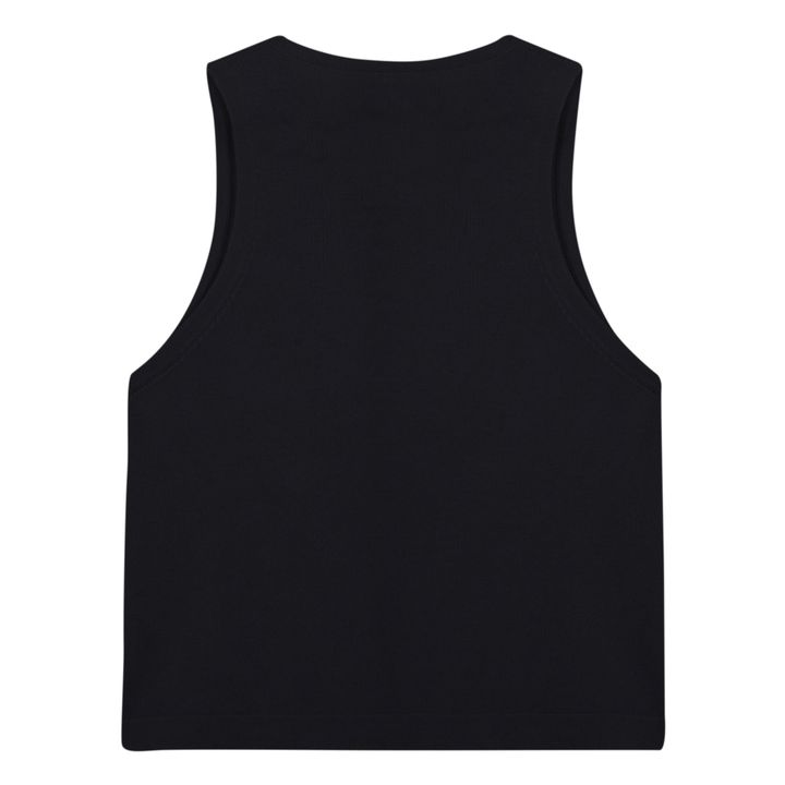 Gilet Sans Manches Matières Recyclées | Noir- Image produit n°4