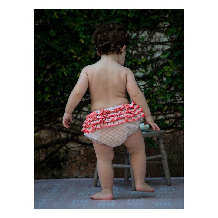 Dan Checked Bloomers with Recycled Materials | Blassrosa- Produktbild Nr. 2