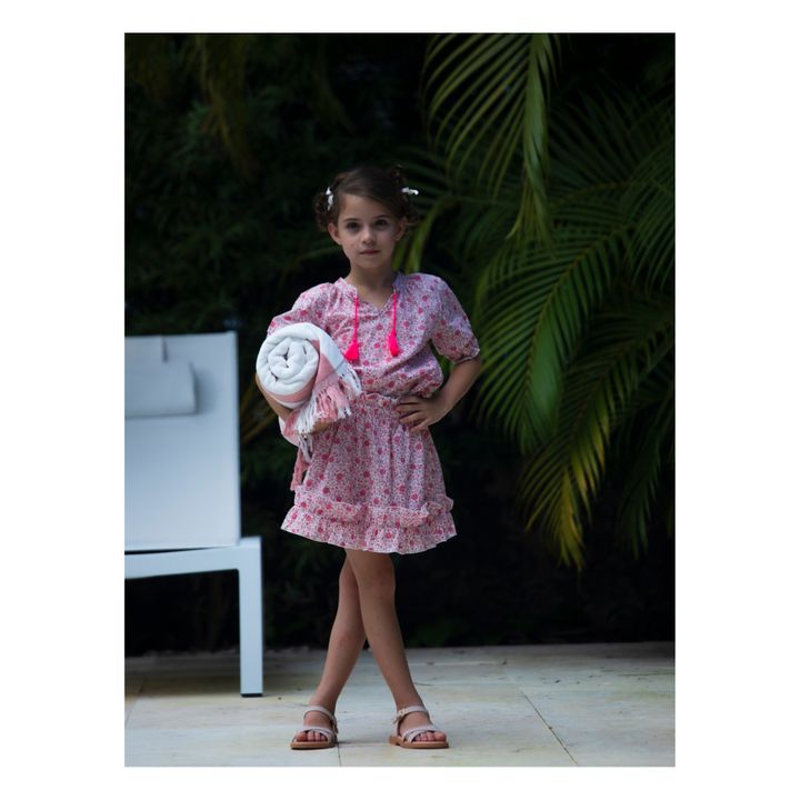 Jupe Coton Bio Juju | Rose- Image produit n°3