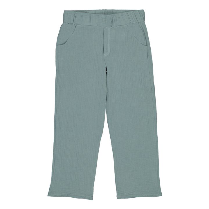 Hose Bio-Baumwolle Paul | Graublau- Produktbild Nr. 0