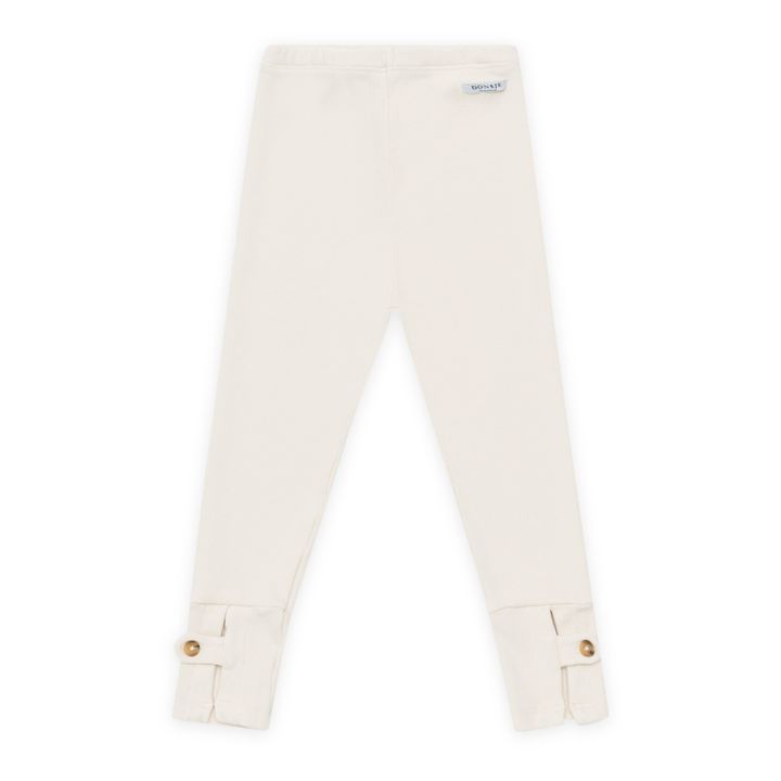 Legging Coton Bio Hinter | Ecru- Image produit n°0