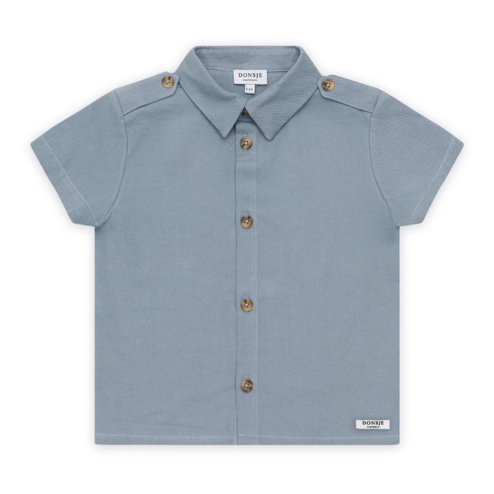 Moers Organic Cotton Shirt | Graublau- Produktbild Nr. 0