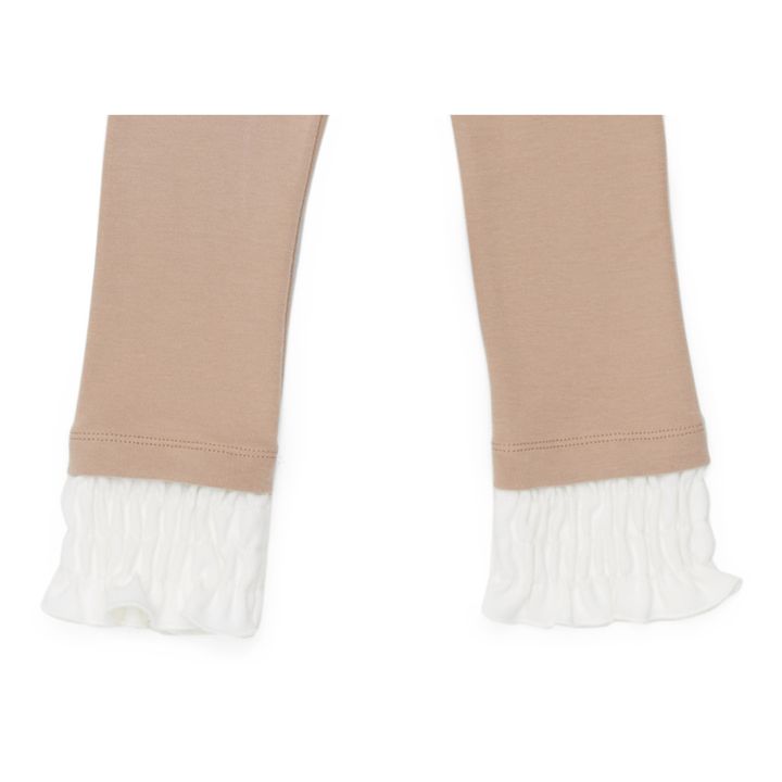 Legging Coton Bio Hase | Vieux Rose- Image produit n°2