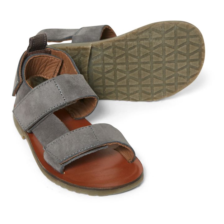 Sandalias con velcro | Gris- Imagen del producto n°1